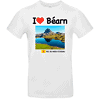 T shirt I Love Béarn Pic du Midi d Ossau impression premium