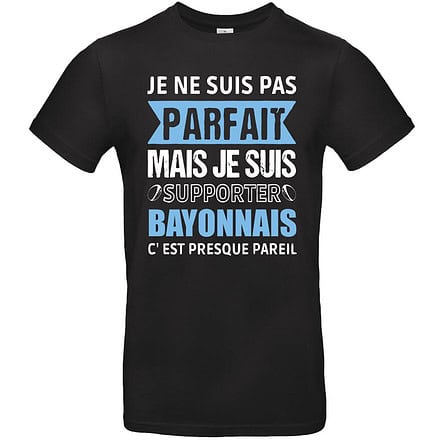 T-shirt humour supporteur Bayonnais rugby