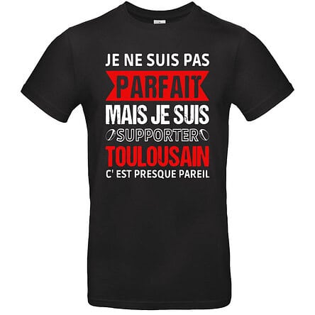 T-shirt humour supporter Toulousain