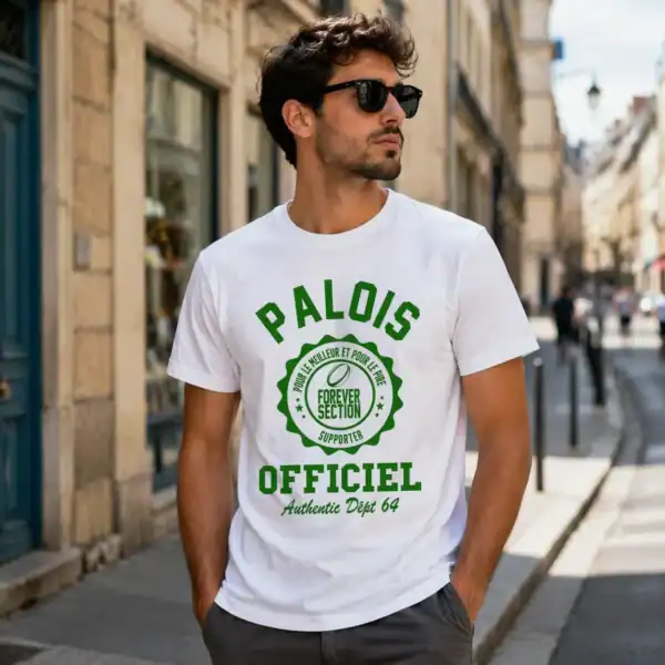 t shirt supporter palois officiel forever section 64