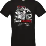 T shirt cadeau papa fete des peres dinosaure papa saurus