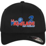 Casquette noire avec logo La Padelade 2.