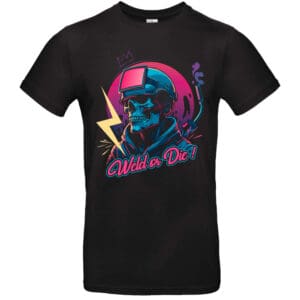 T SHIRT NEON SKULL SOUDEUR