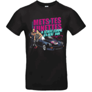 T-shirt solidaire Mets tes lunettes et écoute comme ça sent bon édition Aire sur l Adour 2025 hommage Coluche et René Metge