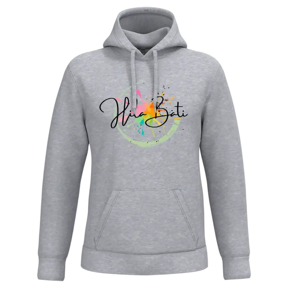 Sweat à capuche Hila Bati mixte avec logo officiel impression DTF premium