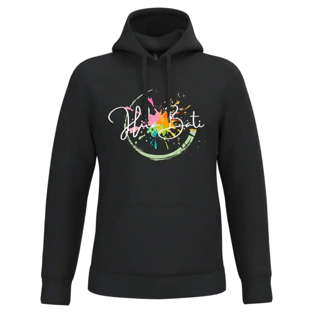 Sweat à capuche Hila Bati mixte avec logo officiel impression DTF premium