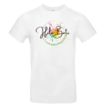 T-shirt Hila Bati avec logo officiel coloré impression DTF premium sur textile professionnel
