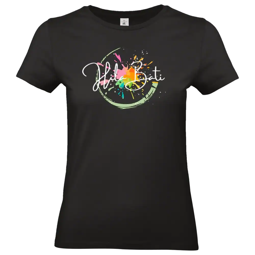 T-shirt Hila Bati avec logo officiel coloré impression DTF premium sur textile professionnel