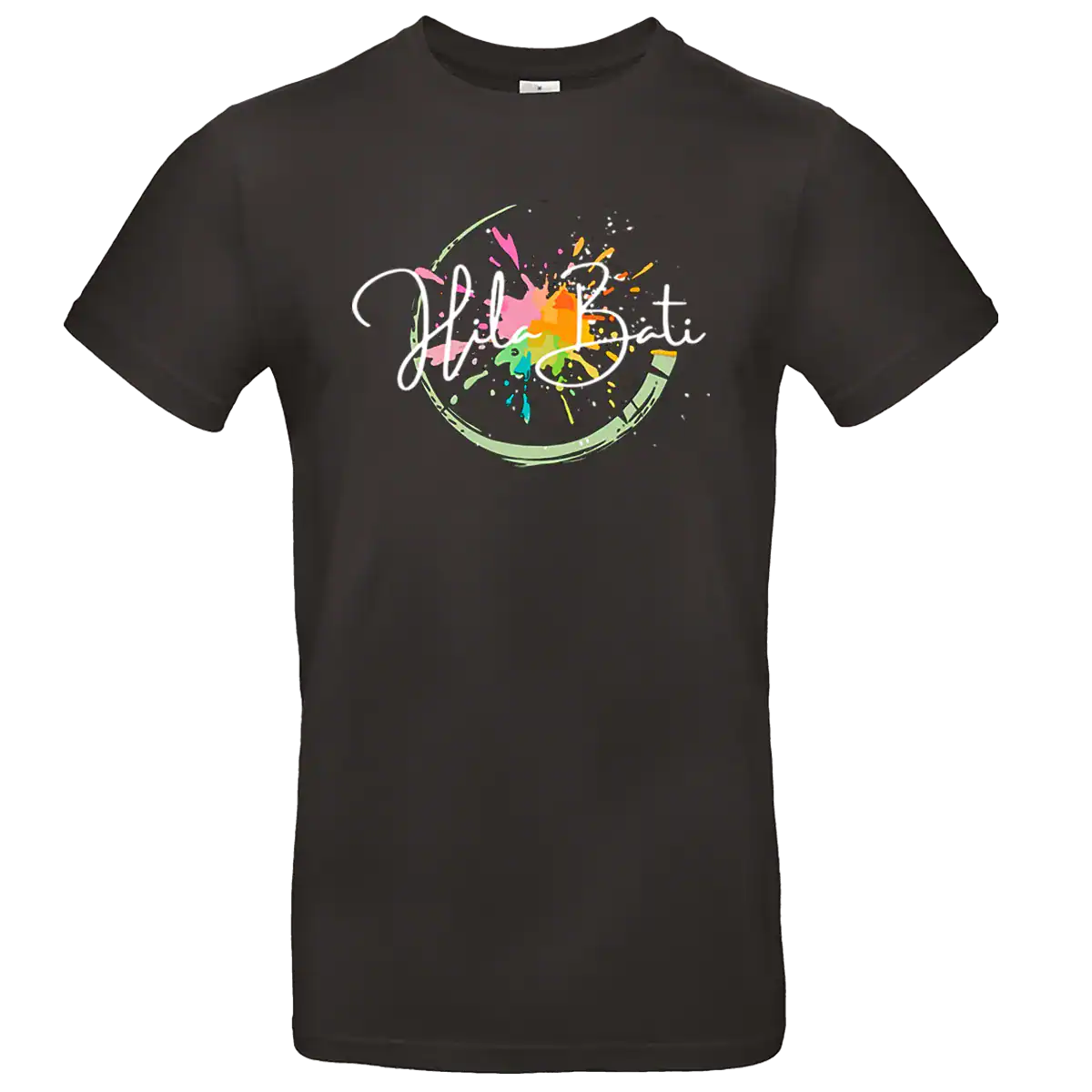 T-shirt Hila Bati avec logo officiel coloré impression DTF premium sur textile professionnel