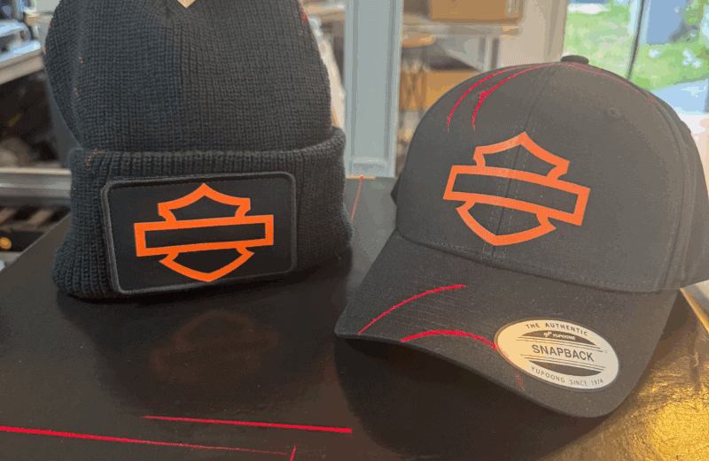 casquette et bonnet avec logo bar&shield harley davidson