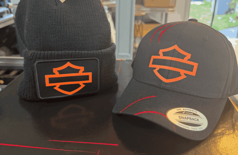 casquette et bonnet avec logo bar&shield harley davidson