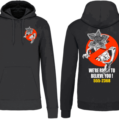 Sweat mixte Demoghostbusters édition limitée design Inktopus Pilou Shop 64