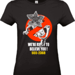 T-shirt femme Demoghostbusters édition limitée design Inktopus Pilou Shop 64