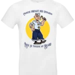t shirt humour homme popeye prenait des épinards moi je tourne au ricard