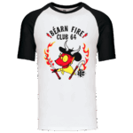 T shirt Béarn Fire Club 64 coupe mixte avec design feu et marquage DTF Ultra Premium