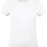 e190 femme blanc personnalise T-shirt blanc basique pour femme