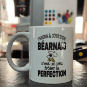 Tasse humoristique avec texte sur les Béarnais