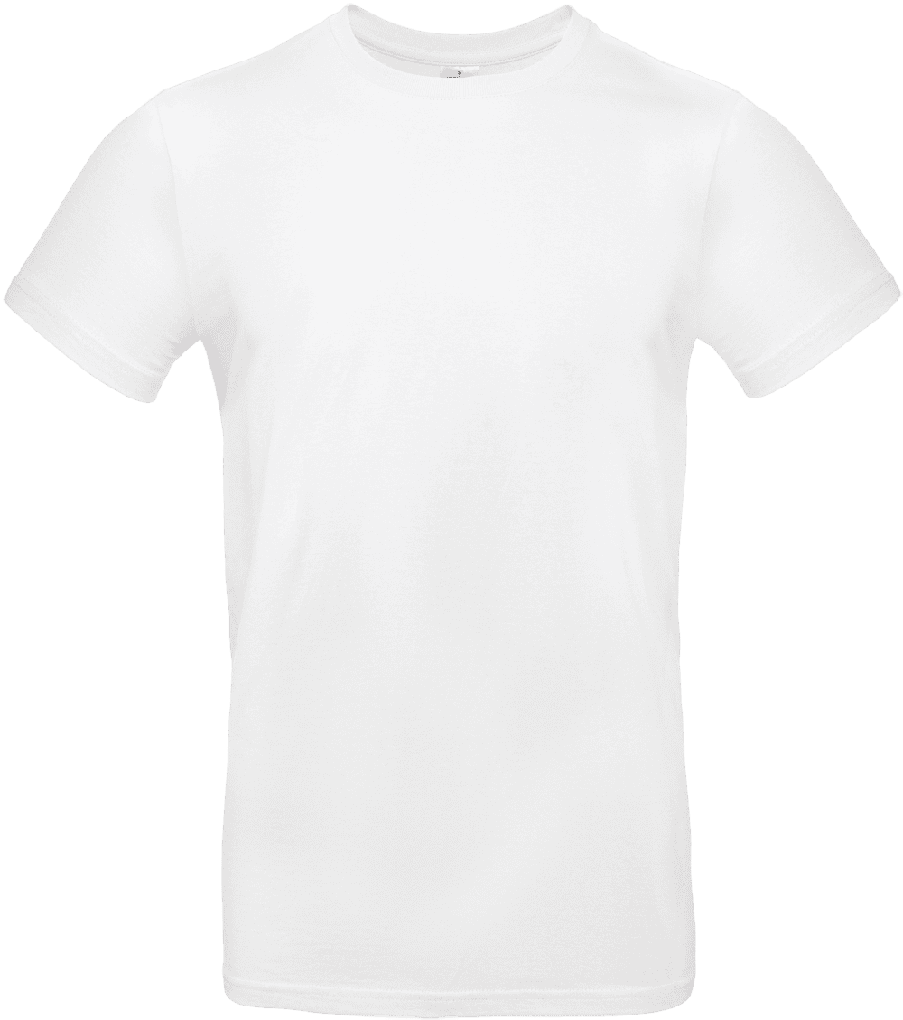 T-shirt blanc basique à manches courtes