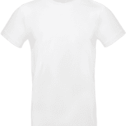 T-shirt blanc basique à manches courtes