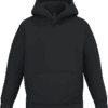 Sweat enfant personnalisé à capuche noir impression DTF ultra premium