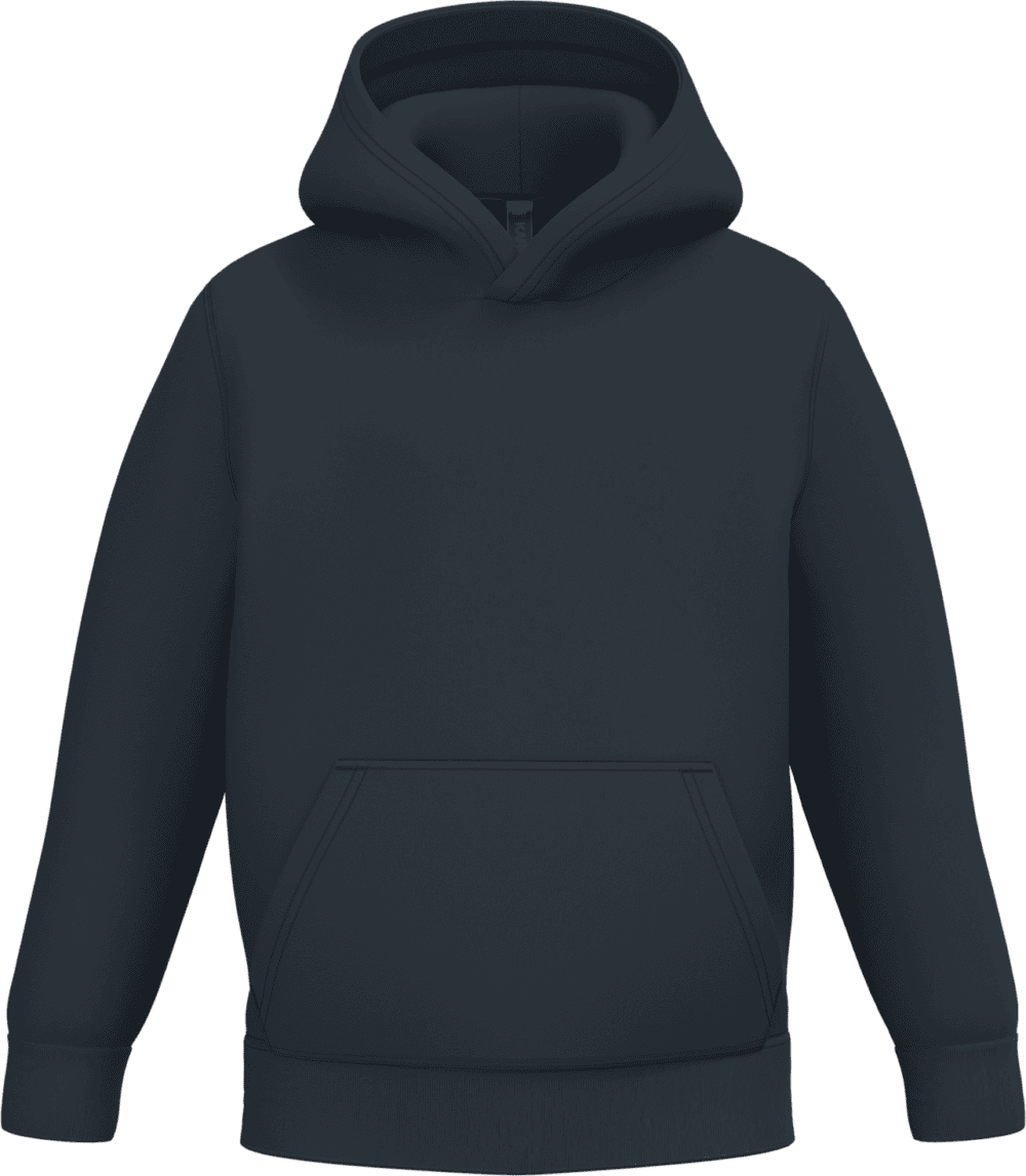 Sweat à capuche bleu marine unisexe a personnaliser