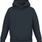 Sweat à capuche bleu marine unisexe a personnaliser