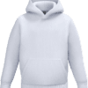 Sweat à capuche blanc simple pour enfant a personnaliser