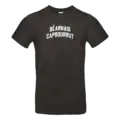 T-shirt noir Béarnais Capbourrut jamais forfait à la troisième mi-temps