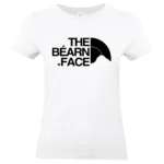 T-shirt blanc avec logo The Béarn Face