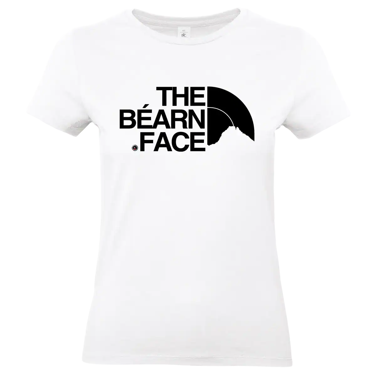 T-shirt blanc avec logo The Béarn Face