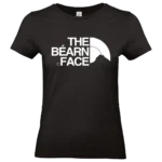 T-shirt noir avec logo The Béarn Face