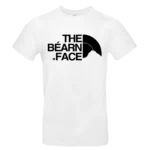 T-shirt The Béarn Face blanc et noir impression montagne béarnaise