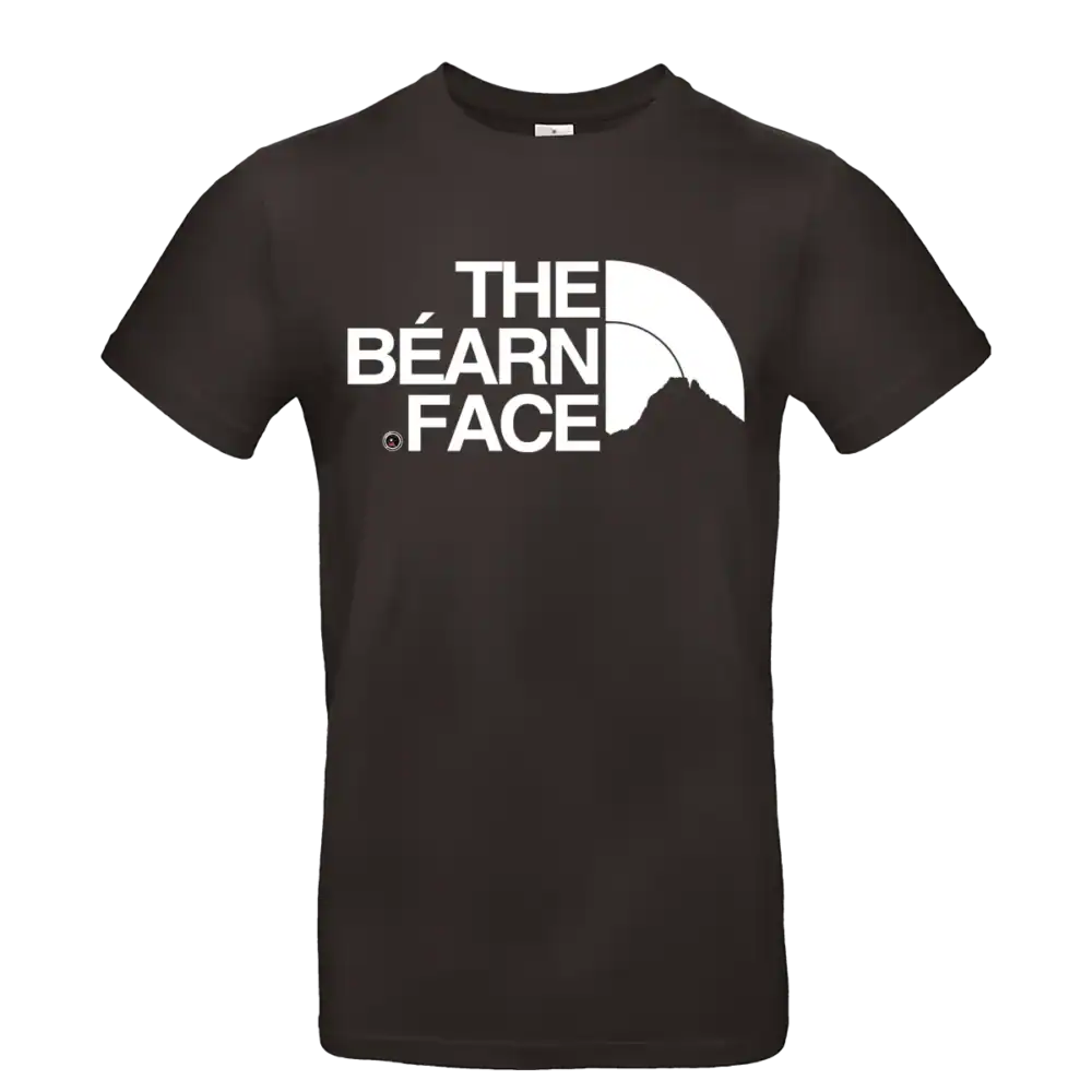 T-shirt noir logo The Béarn Face