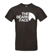 T-shirt noir logo The Béarn Face