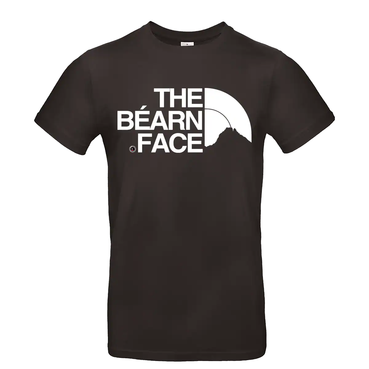T-shirt noir logo The Béarn Face
