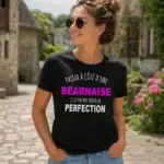 t shirt femme béarnaise humour – perfection