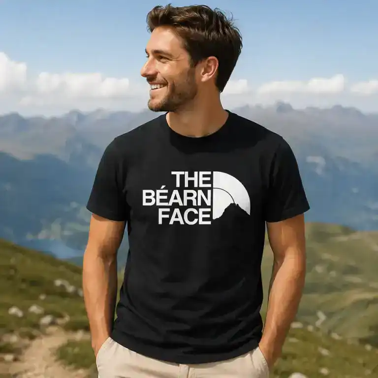 t shirt the béarn face