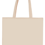 Sac tote bag en toile beige uni