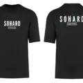 T-shirt noir avec inscription Sohard Coaching
