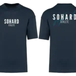 T-shirt bleu marine SOHARD ATHLETE unisexe