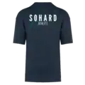 T-shirt bleu marine avec inscription Sohard Athlete