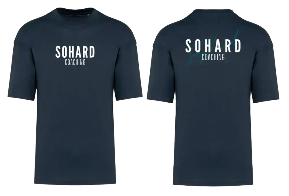 T-shirt bleu marine SOHARD Coaching