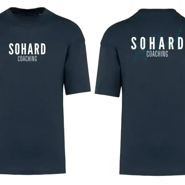 T-shirt bleu marine SOHARD Coaching