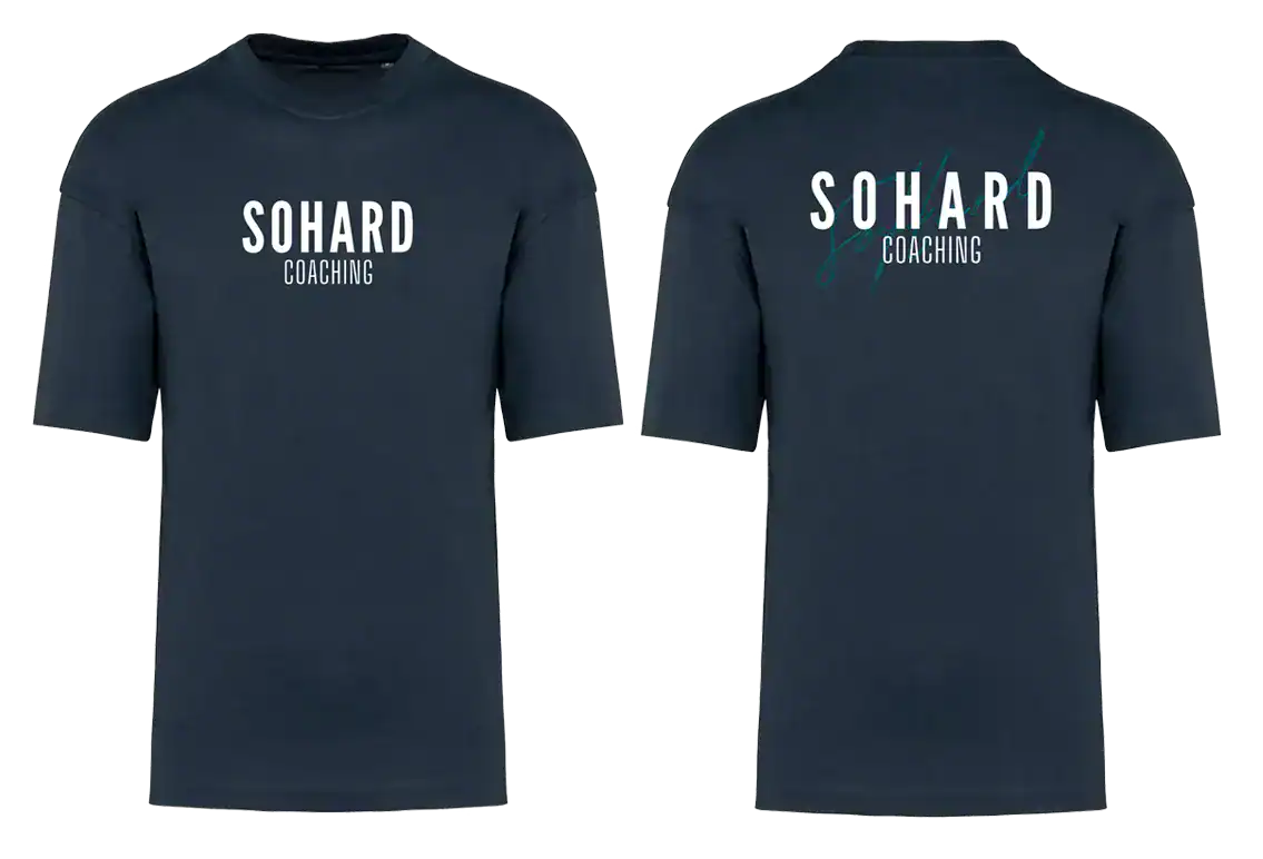 T-shirt bleu marine SOHARD Coaching
