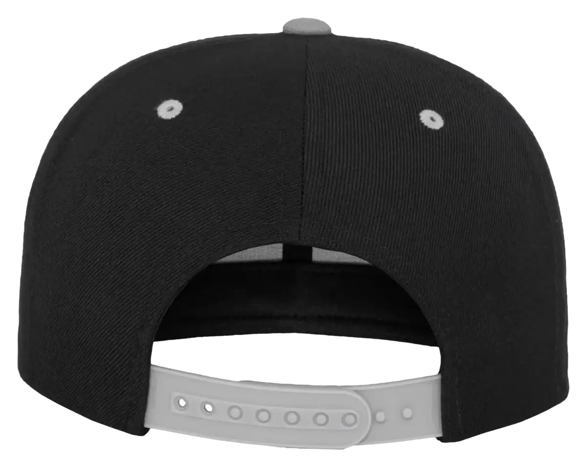 Casquette snapback noire et grise Gary’s Ink Studio logo GINK édition officielle vue arriere