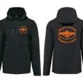 Softshell orange Dream Vallée Chapter France logo dos