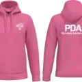 Sweat a capuche PDA Paysans d Aquitaine 40 ROSE marquage coeur et dos