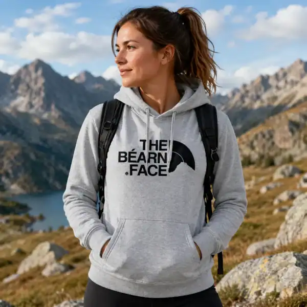 sweat the béarn face – hoodie béarn premium