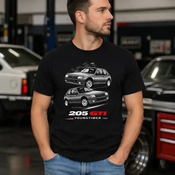 t shirt génération 205 gti – youngtimer 1984