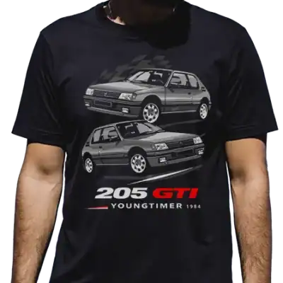 t shirt génération 205 gti – youngtimer 1984